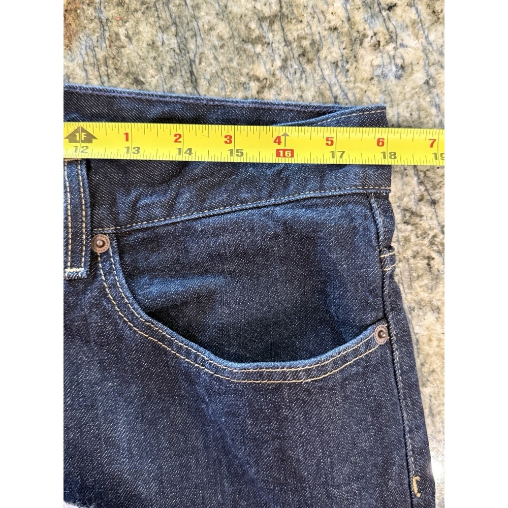 Tommy Hilfiger Jeans Men's 34x32 Dark Wash Denim Straight Fit **read - Picture 7 of 9